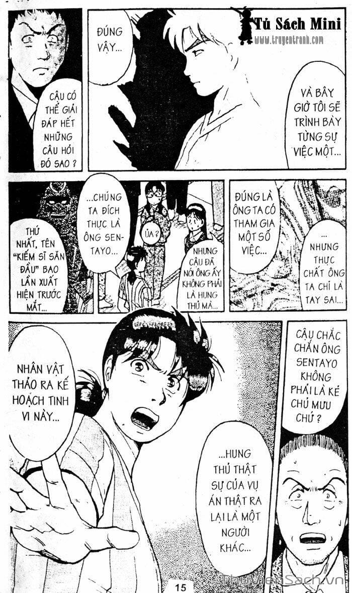 Truyện Tranh Thám Tử Kindaichi trang 4