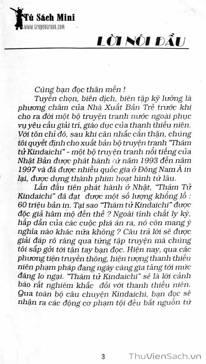 Truyện Tranh Thám Tử Kindaichi trang 4
