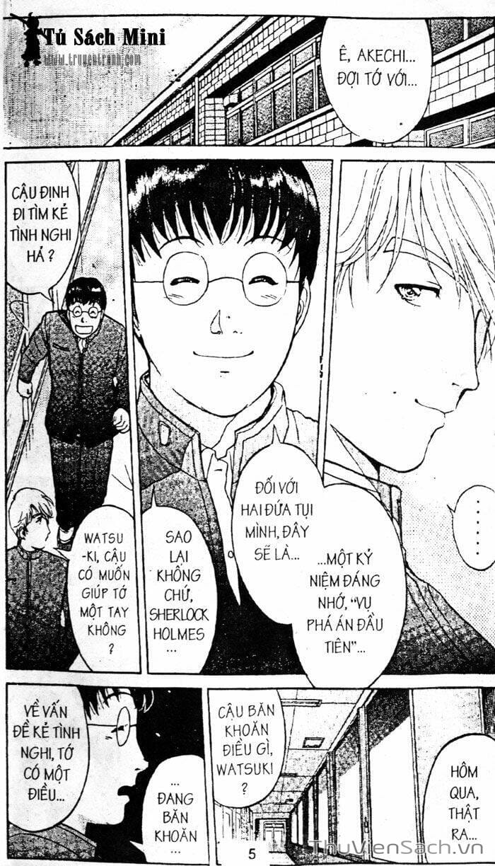 Truyện Tranh Thám Tử Kindaichi trang 4