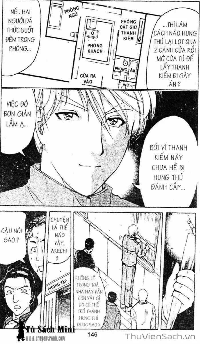 Truyện Tranh Thám Tử Kindaichi trang 4