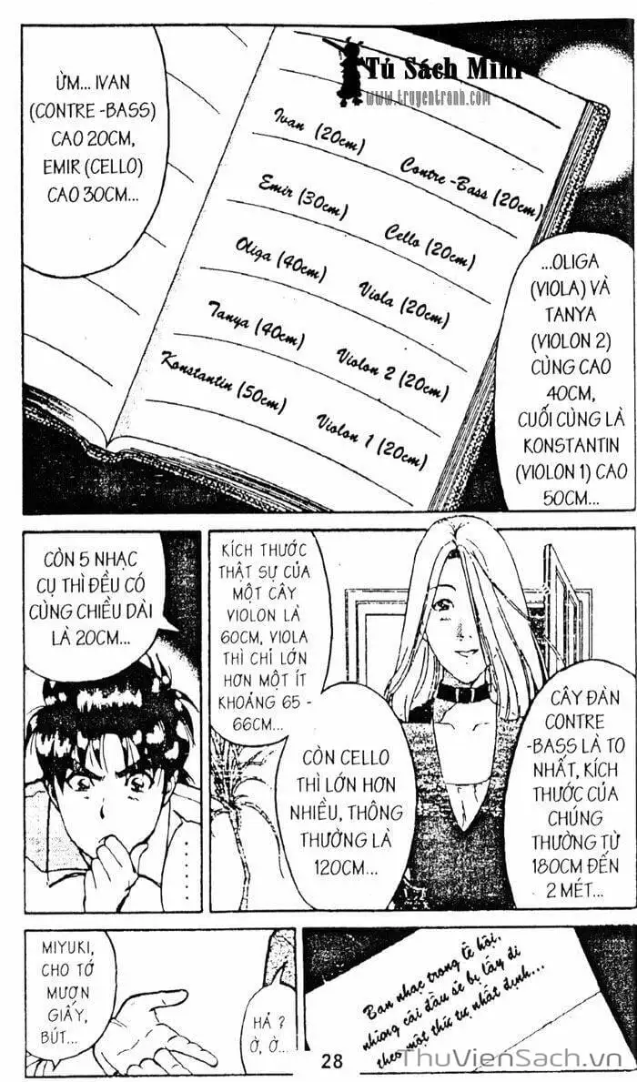 Truyện Tranh Thám Tử Kindaichi trang 4