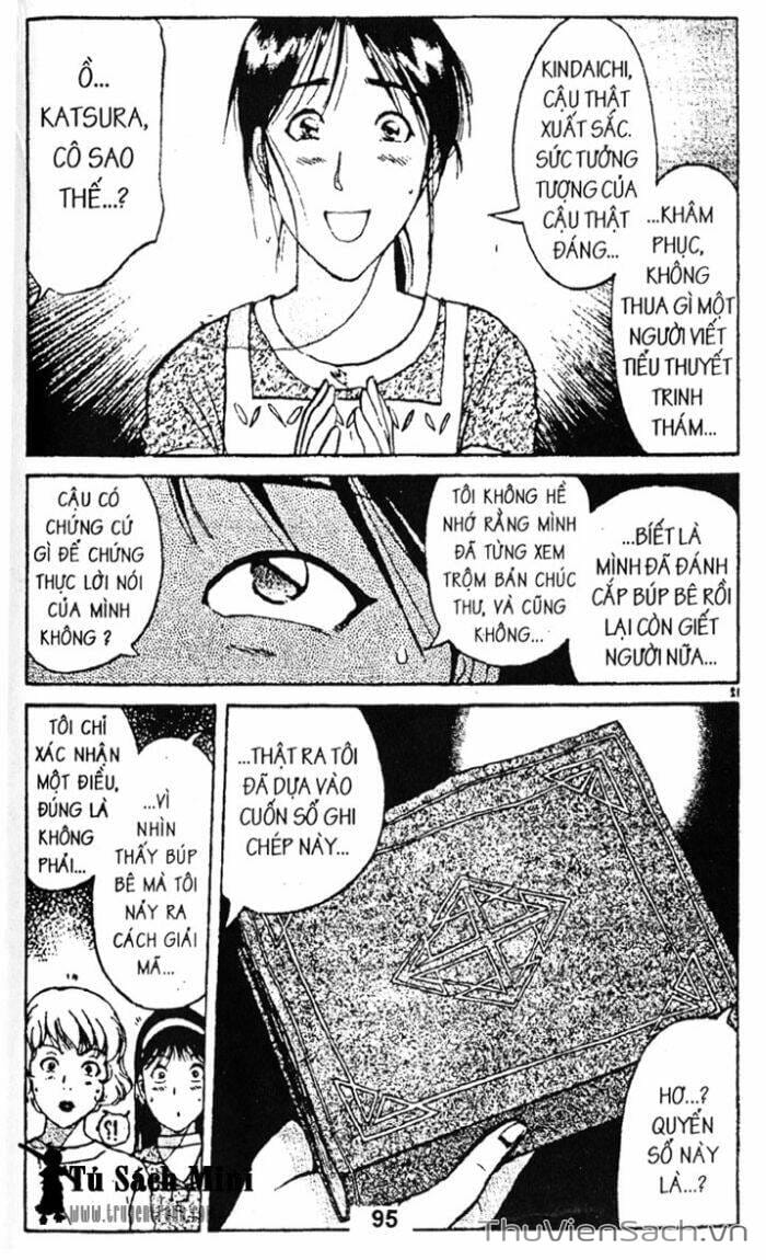 Truyện Tranh Thám Tử Kindaichi trang 4