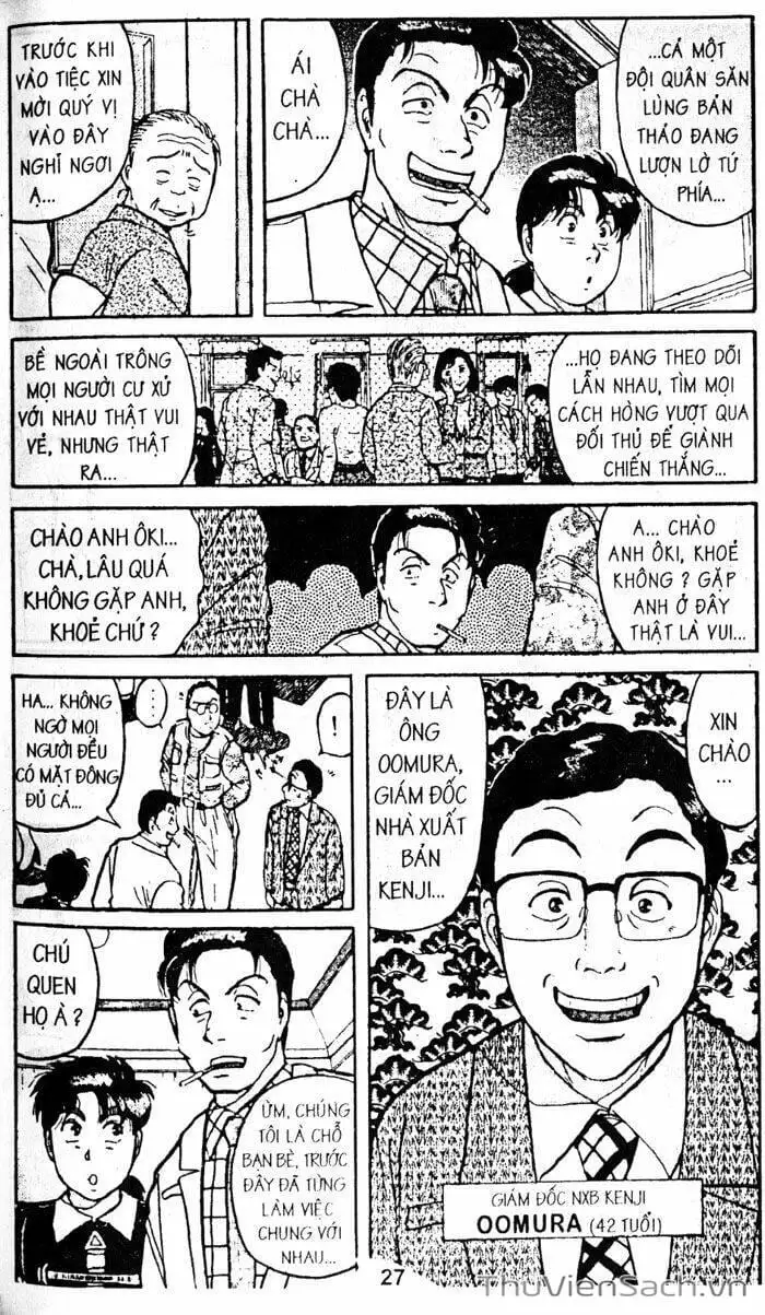 Truyện Tranh Thám Tử Kindaichi trang 4