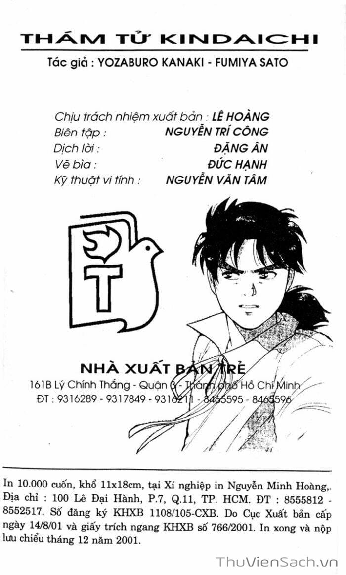 Truyện Tranh Thám Tử Kindaichi trang 4