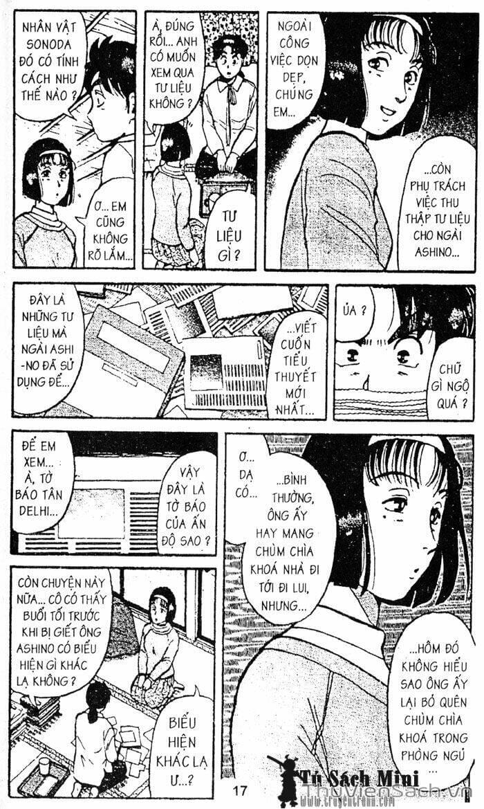 Truyện Tranh Thám Tử Kindaichi trang 4