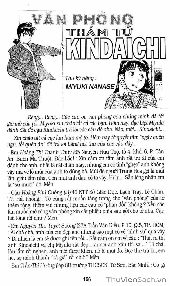 Truyện Tranh Thám Tử Kindaichi trang 4