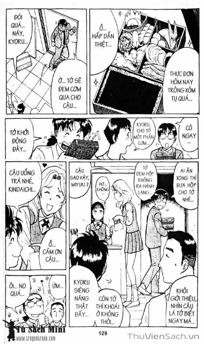 Truyện Tranh Thám Tử Kindaichi trang 4