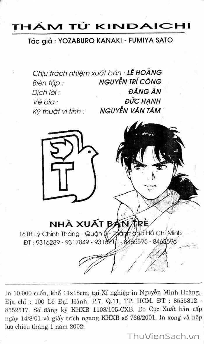 Truyện Tranh Thám Tử Kindaichi trang 4