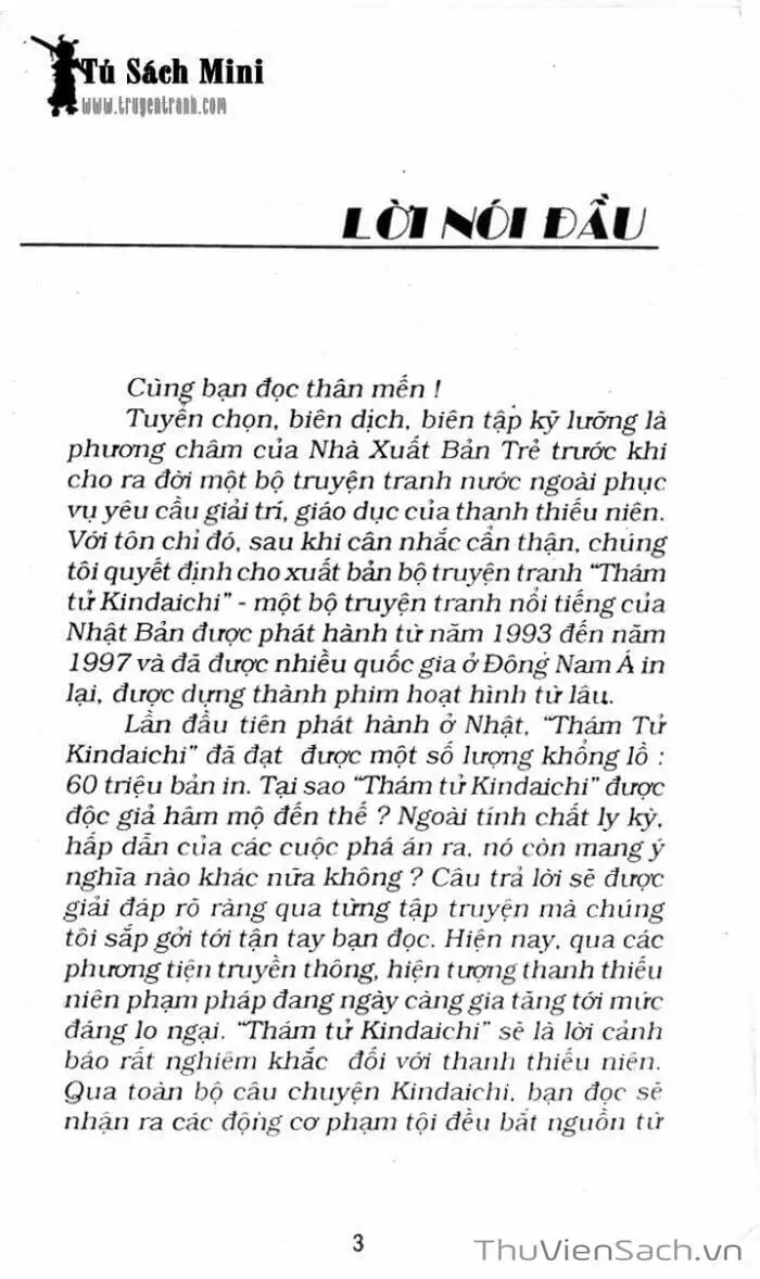 Truyện Tranh Thám Tử Kindaichi trang 4