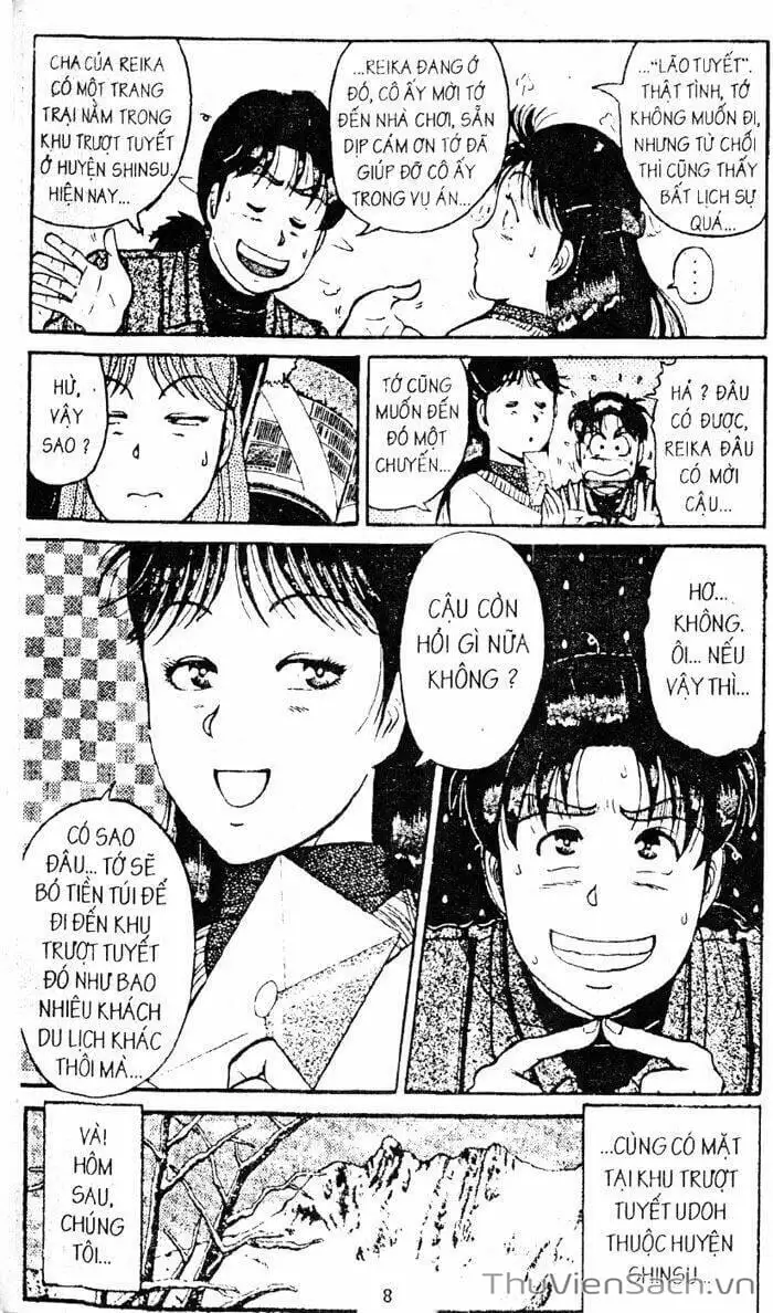 Truyện Tranh Thám Tử Kindaichi trang 4