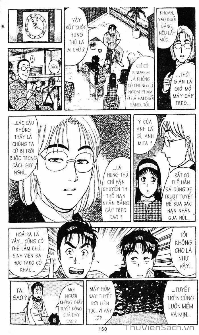 Truyện Tranh Thám Tử Kindaichi trang 4