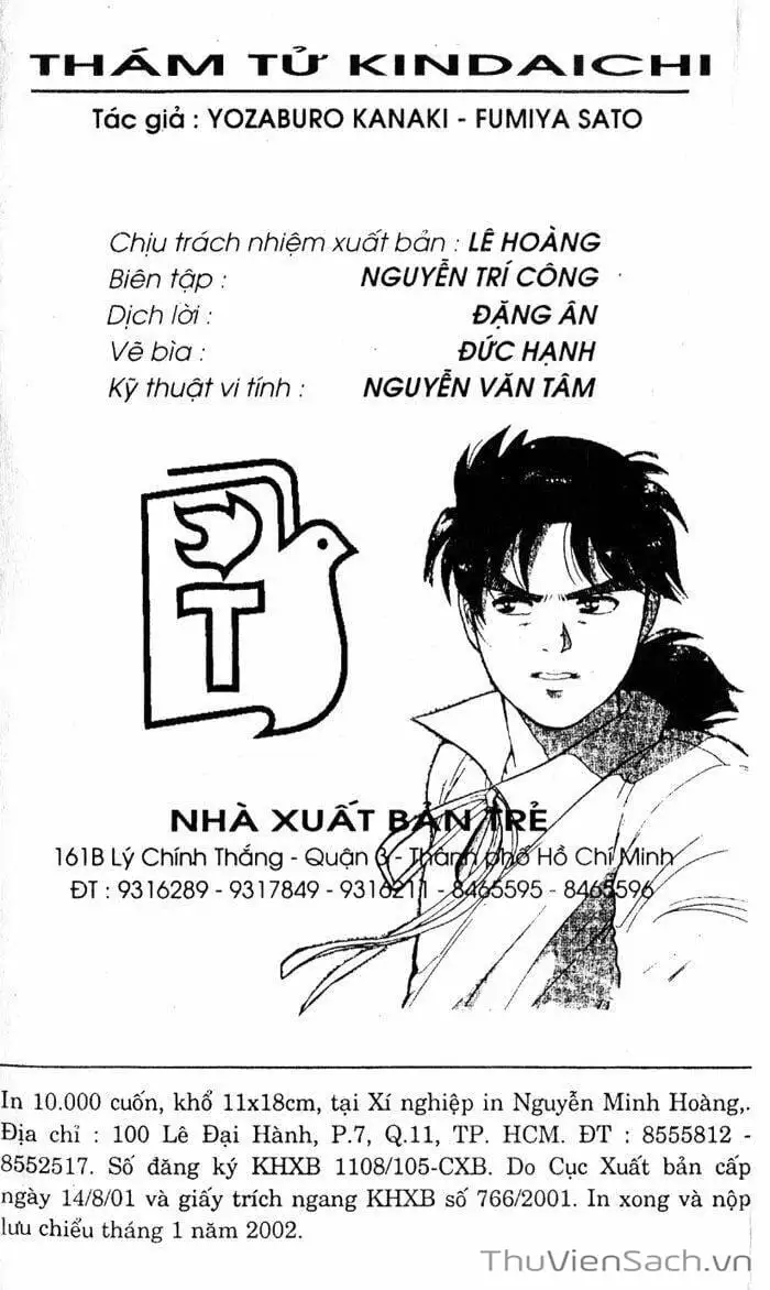 Truyện Tranh Thám Tử Kindaichi trang 4