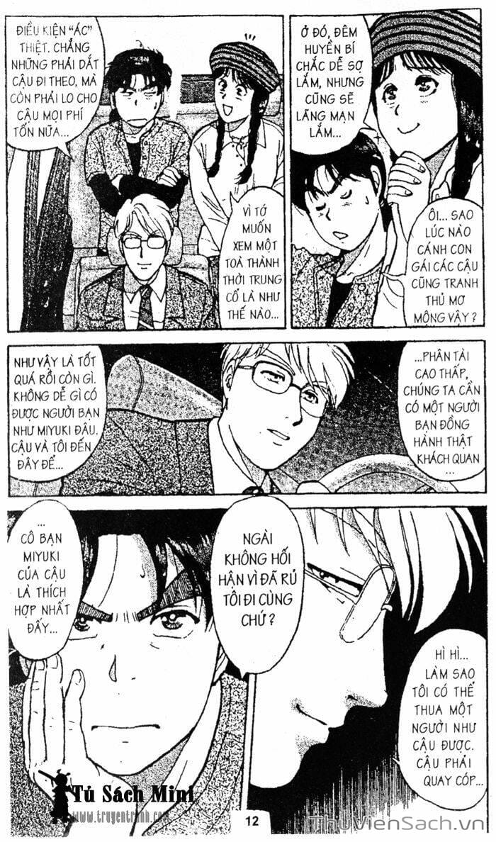 Truyện Tranh Thám Tử Kindaichi trang 4