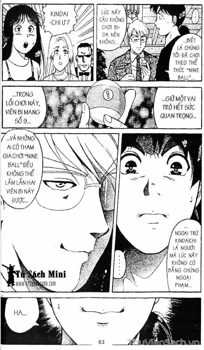 Truyện Tranh Thám Tử Kindaichi trang 4