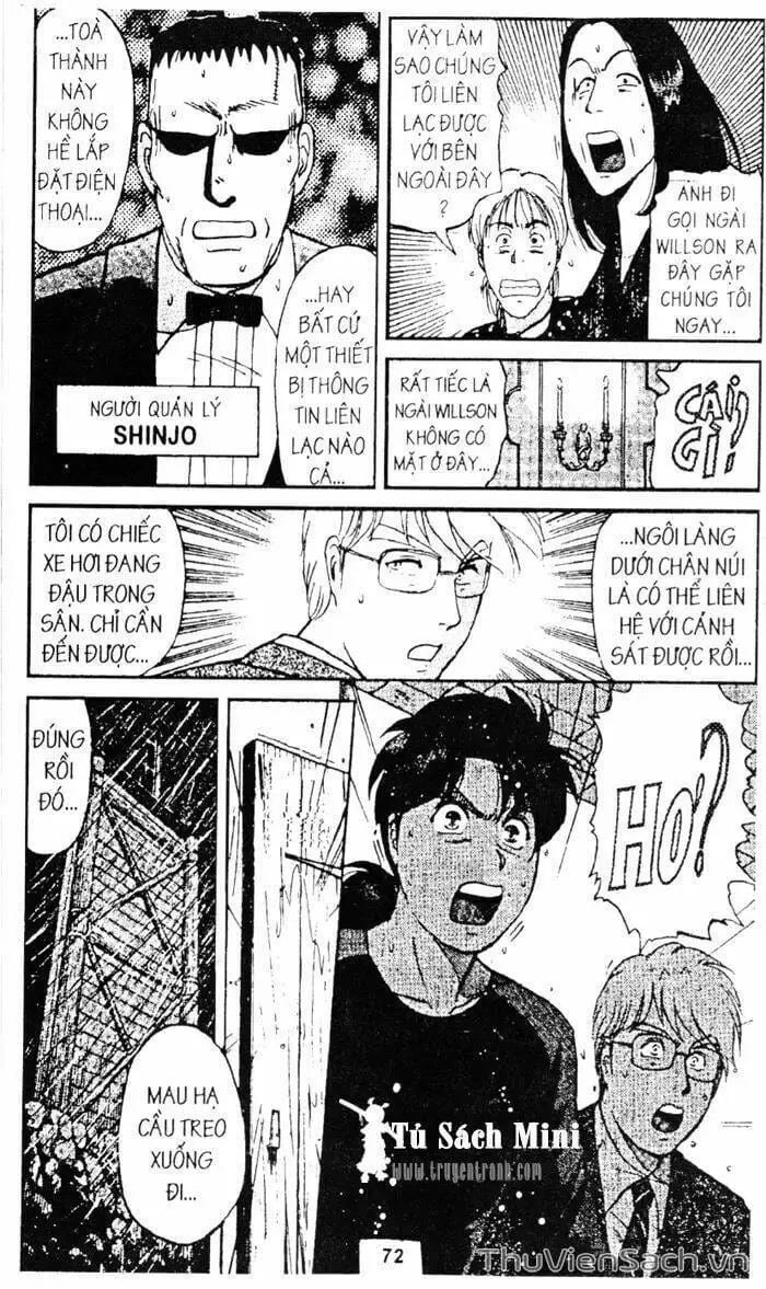 Truyện Tranh Thám Tử Kindaichi trang 4