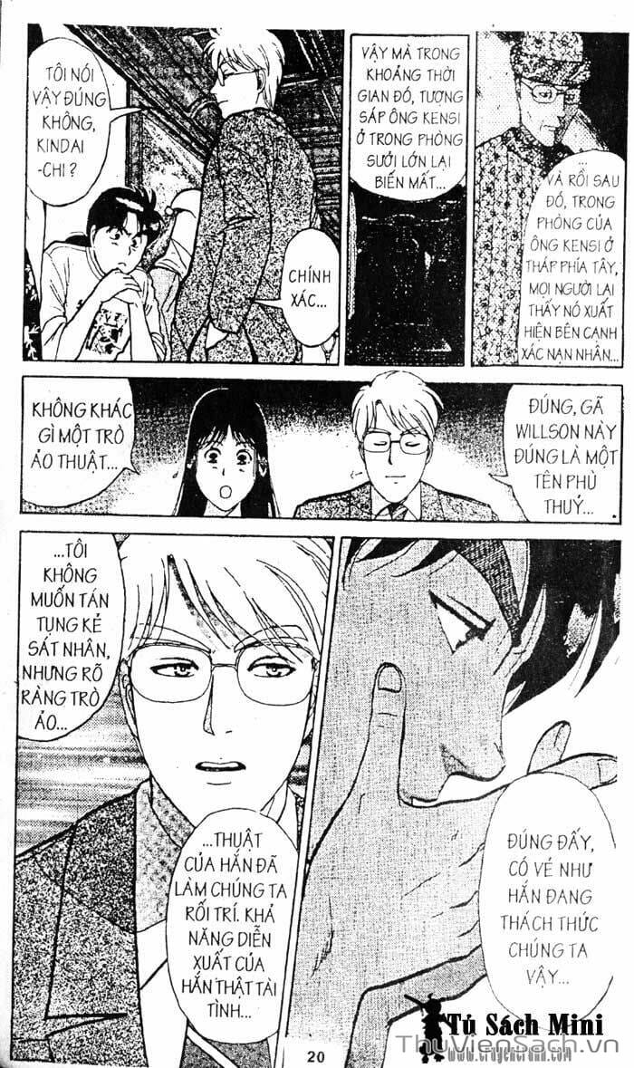 Truyện Tranh Thám Tử Kindaichi trang 4