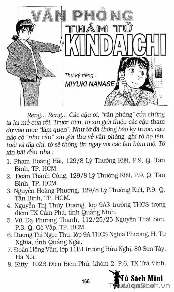 Truyện Tranh Thám Tử Kindaichi trang 4
