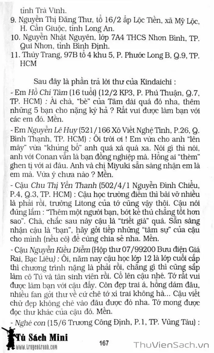 Truyện Tranh Thám Tử Kindaichi trang 4