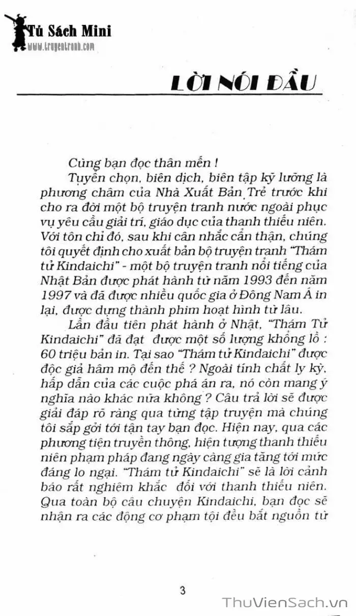 Truyện Tranh Thám Tử Kindaichi trang 4