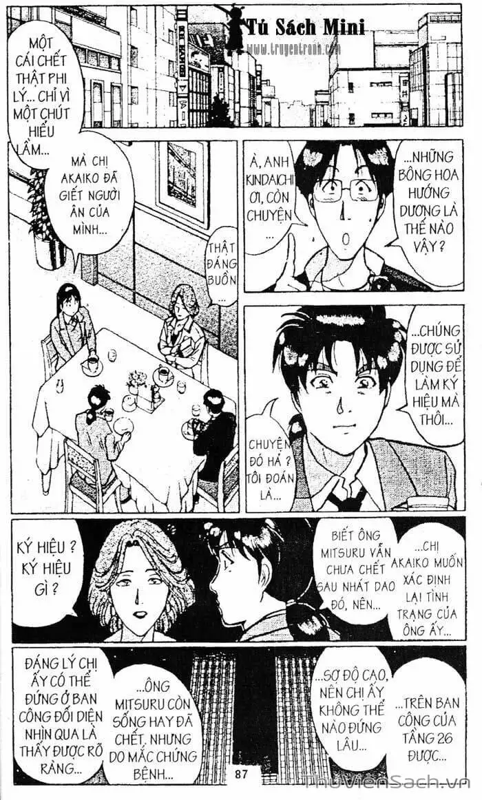 Truyện Tranh Thám Tử Kindaichi trang 4