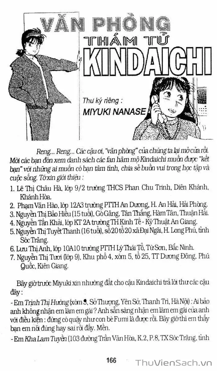 Truyện Tranh Thám Tử Kindaichi trang 4