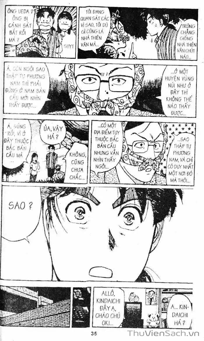 Truyện Tranh Thám Tử Kindaichi trang 4