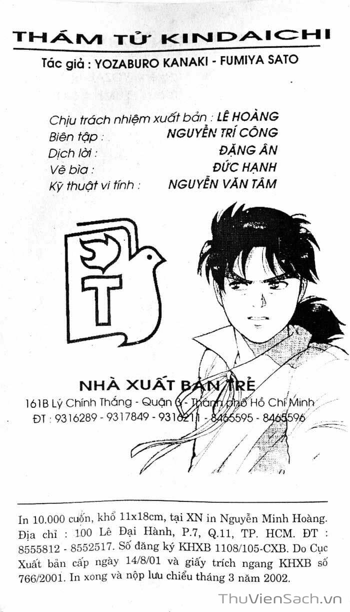 Truyện Tranh Thám Tử Kindaichi trang 4