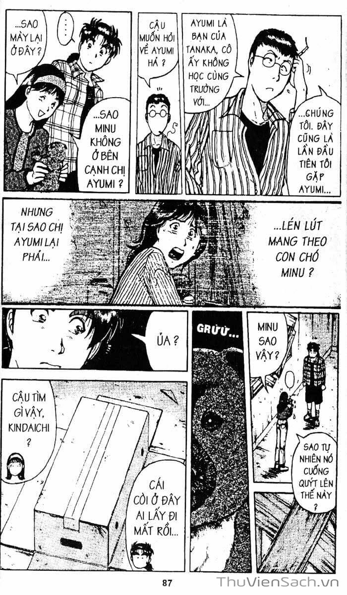 Truyện Tranh Thám Tử Kindaichi trang 4