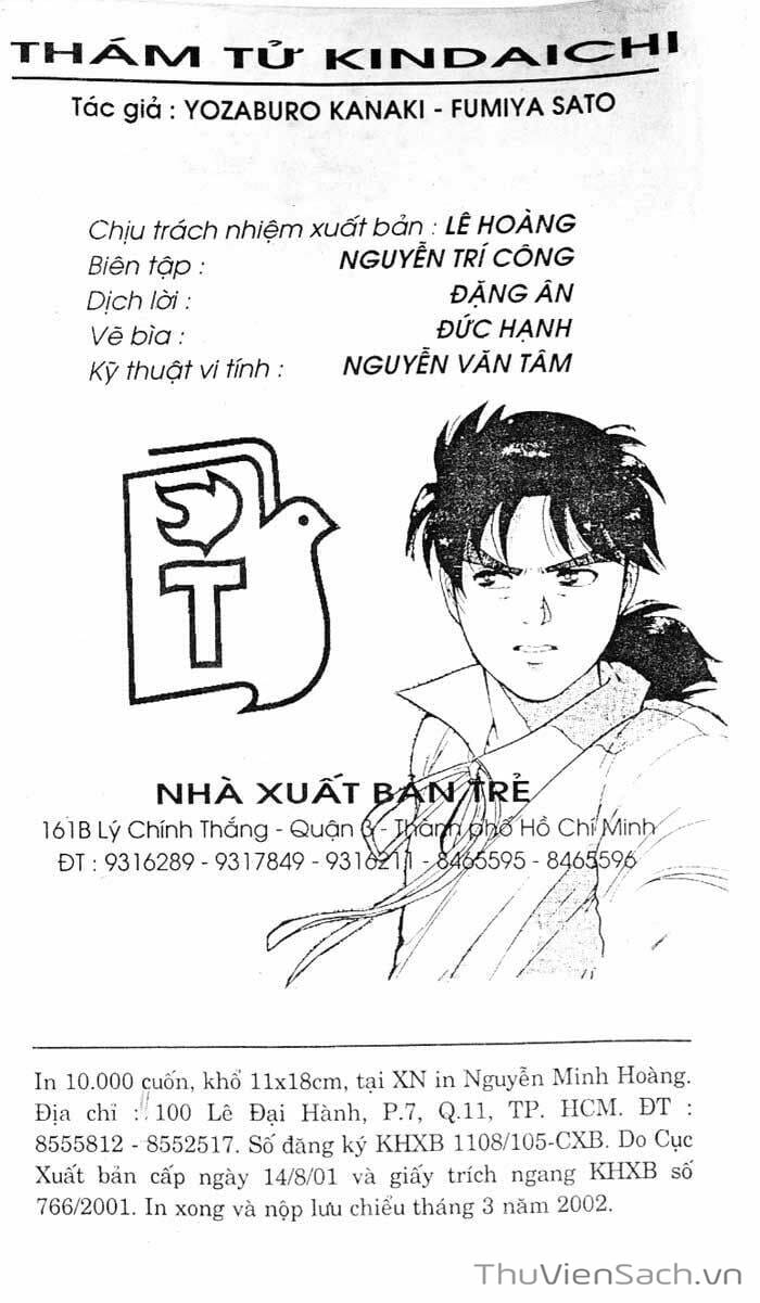 Truyện Tranh Thám Tử Kindaichi trang 4