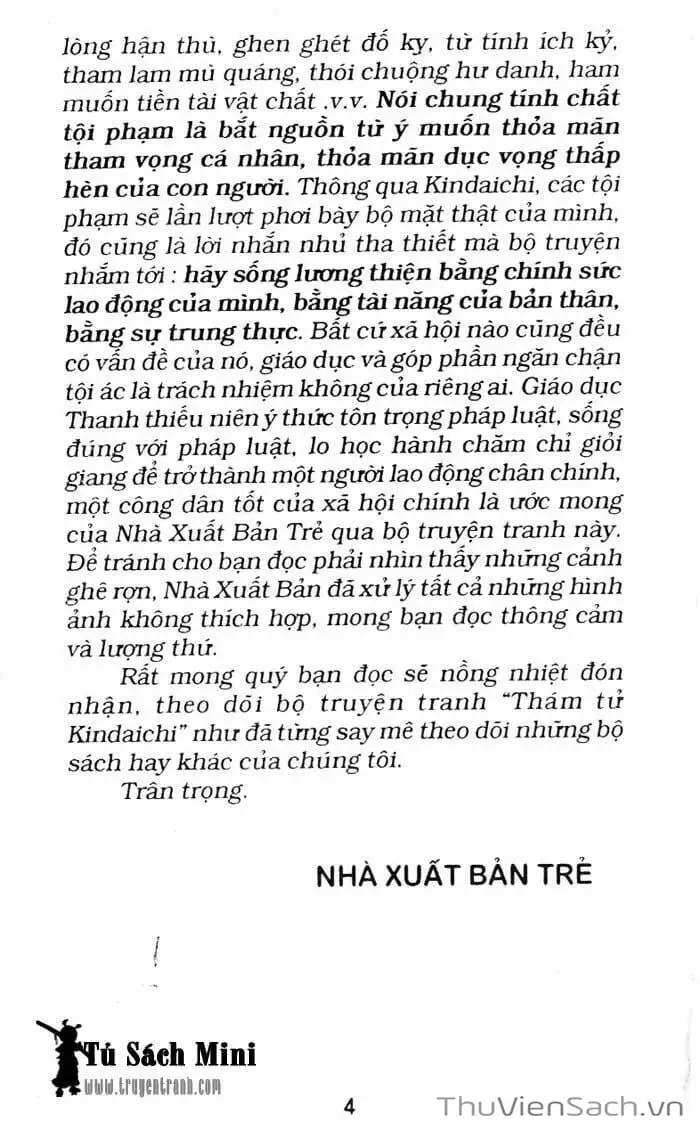 Truyện Tranh Thám Tử Kindaichi trang 4