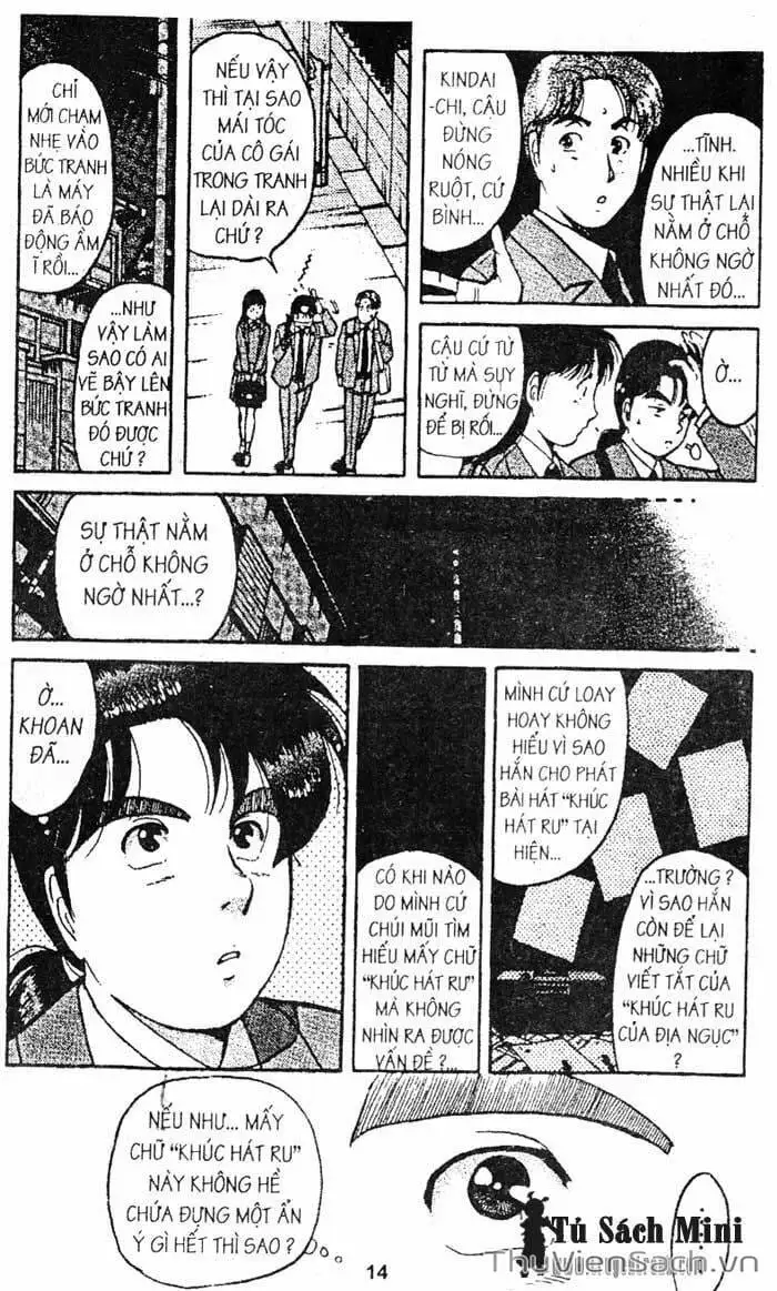 Truyện Tranh Thám Tử Kindaichi trang 4