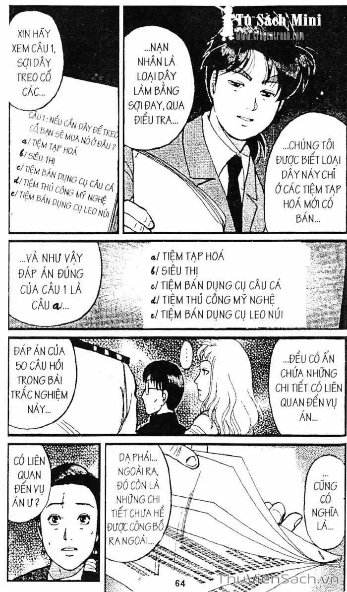 Truyện Tranh Thám Tử Kindaichi trang 4