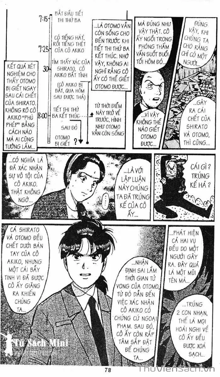 Truyện Tranh Thám Tử Kindaichi trang 4