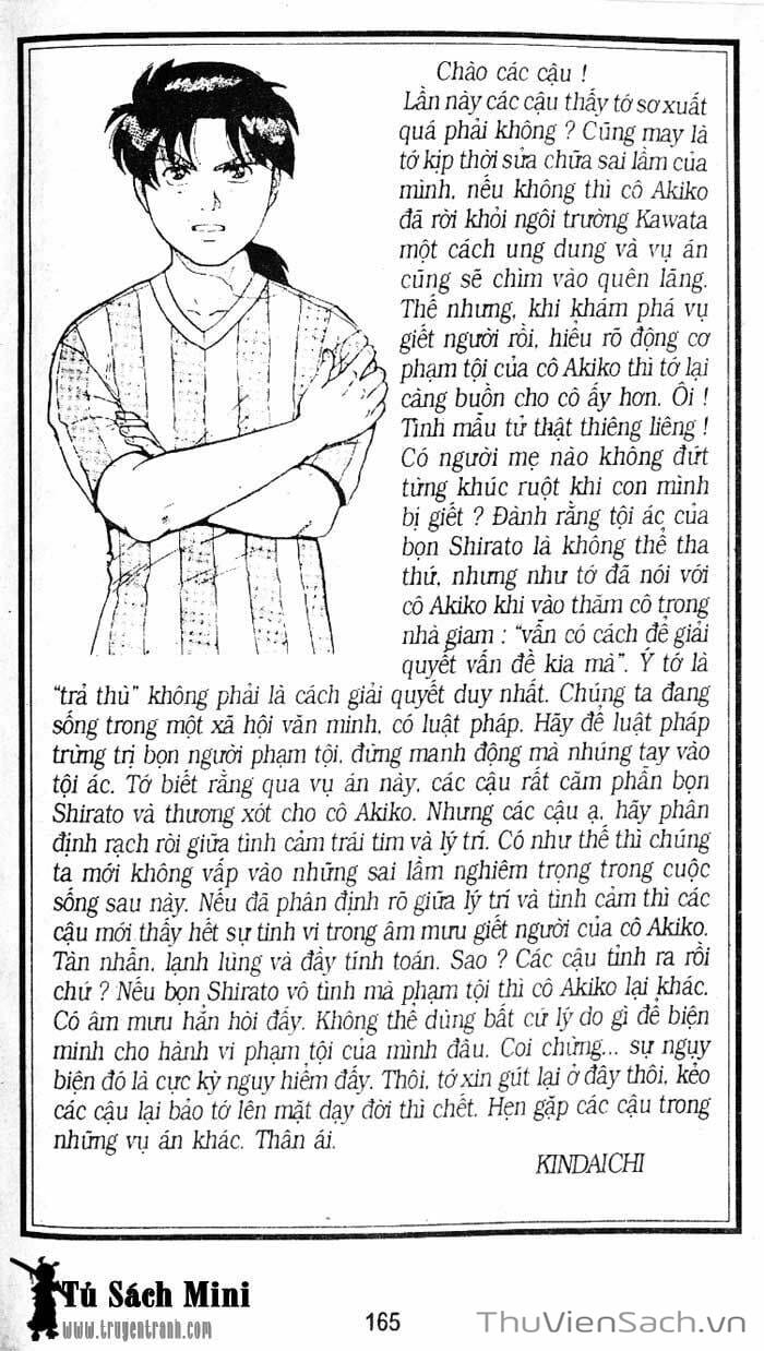 Truyện Tranh Thám Tử Kindaichi trang 4