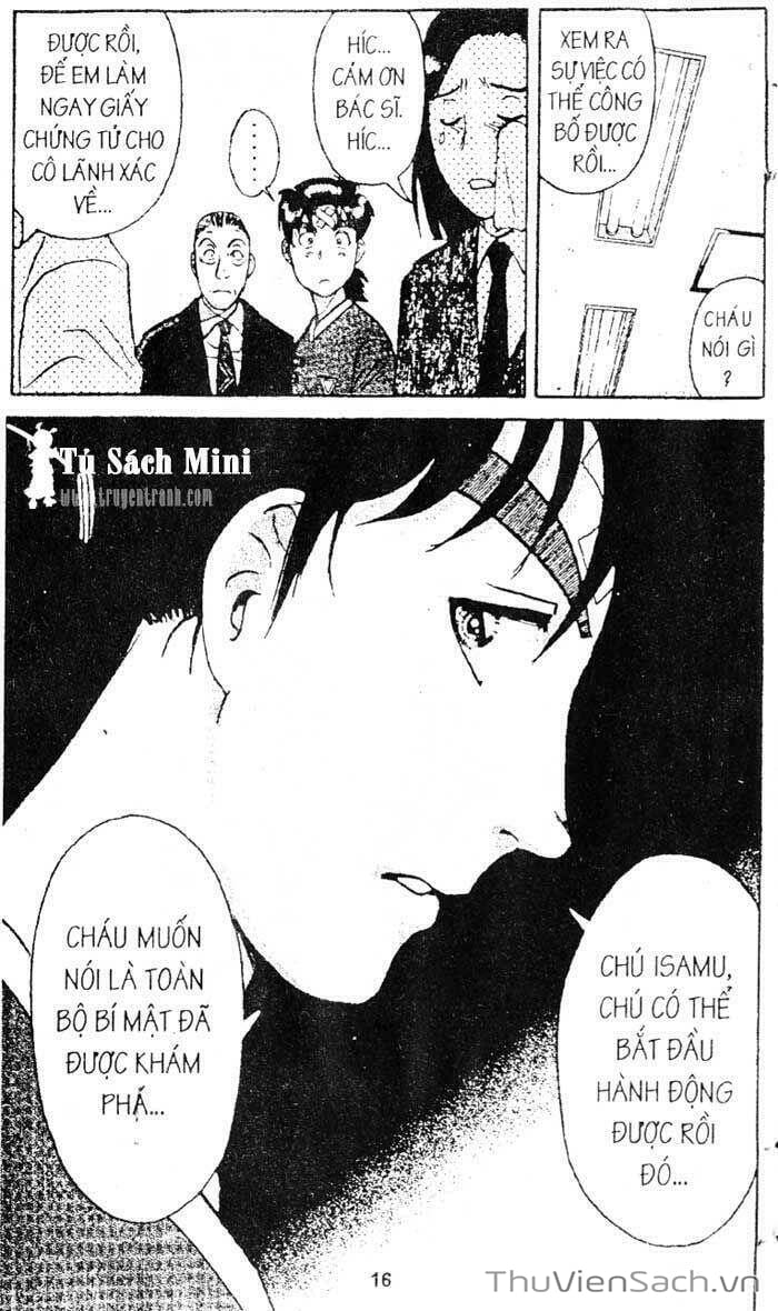 Truyện Tranh Thám Tử Kindaichi trang 4