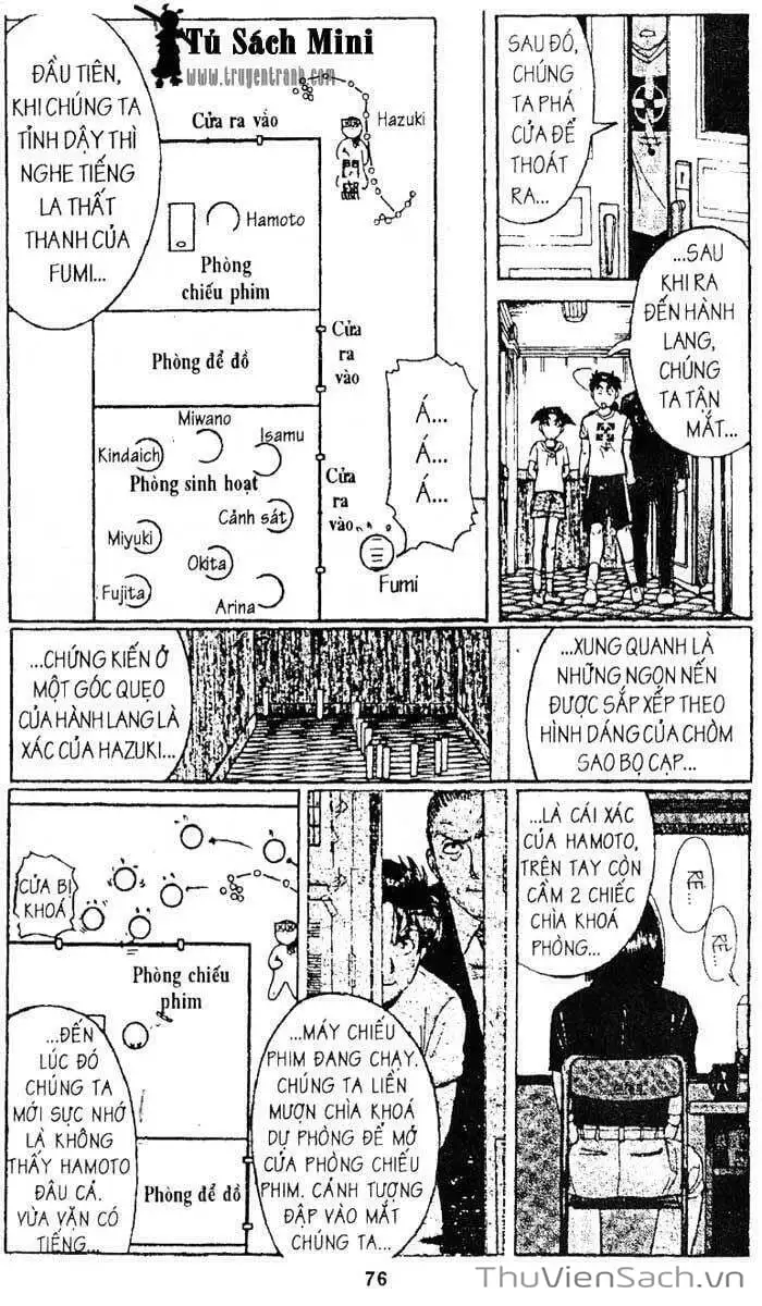 Truyện Tranh Thám Tử Kindaichi trang 4