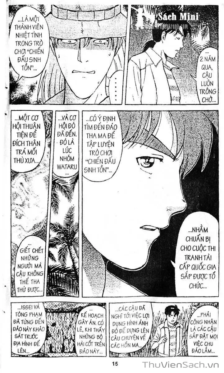 Truyện Tranh Thám Tử Kindaichi trang 4