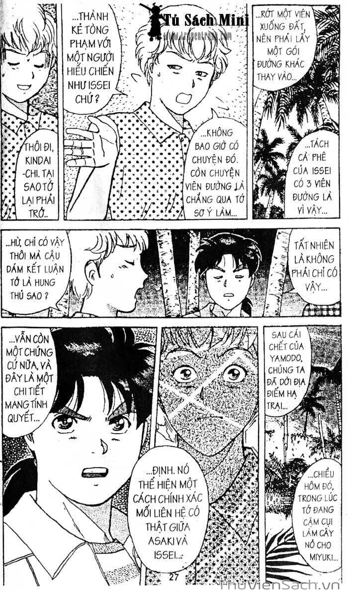 Truyện Tranh Thám Tử Kindaichi trang 4