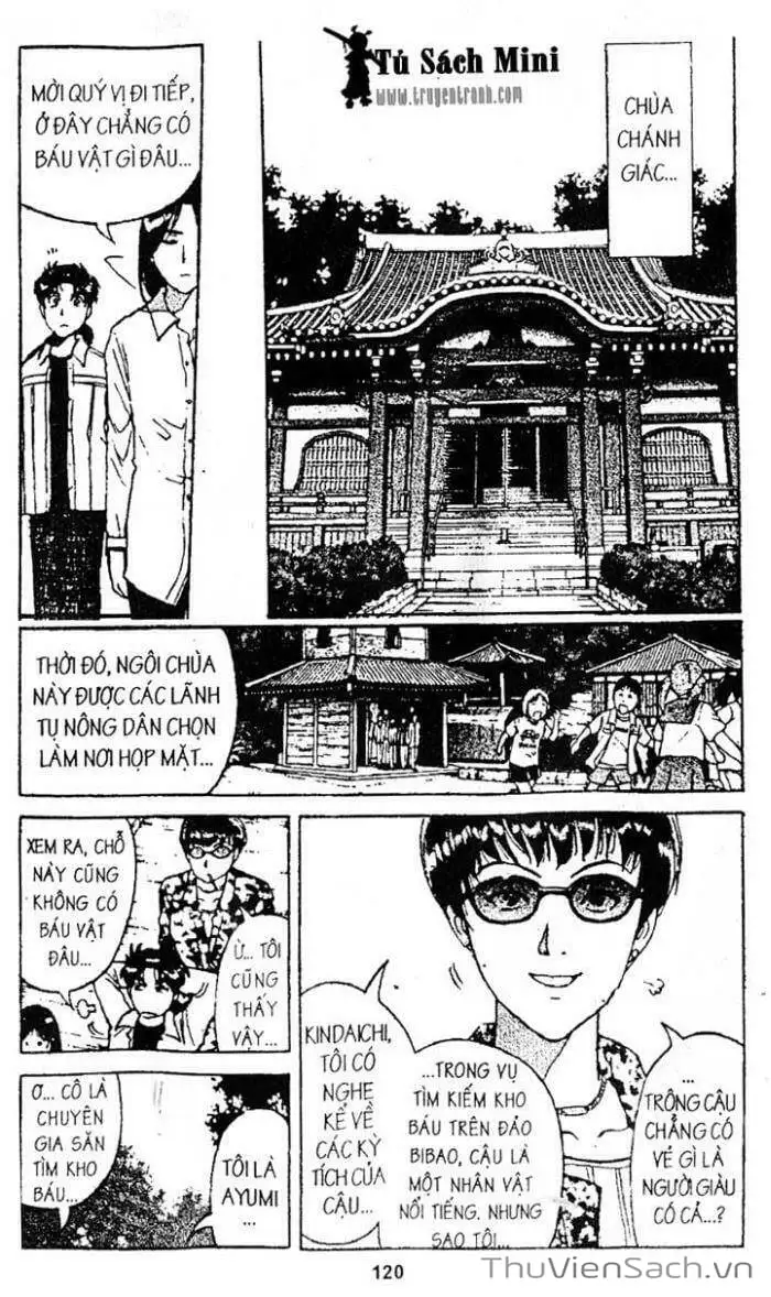 Truyện Tranh Thám Tử Kindaichi trang 4