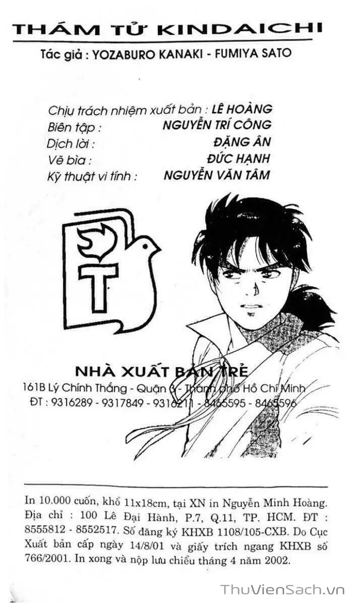 Truyện Tranh Thám Tử Kindaichi trang 4