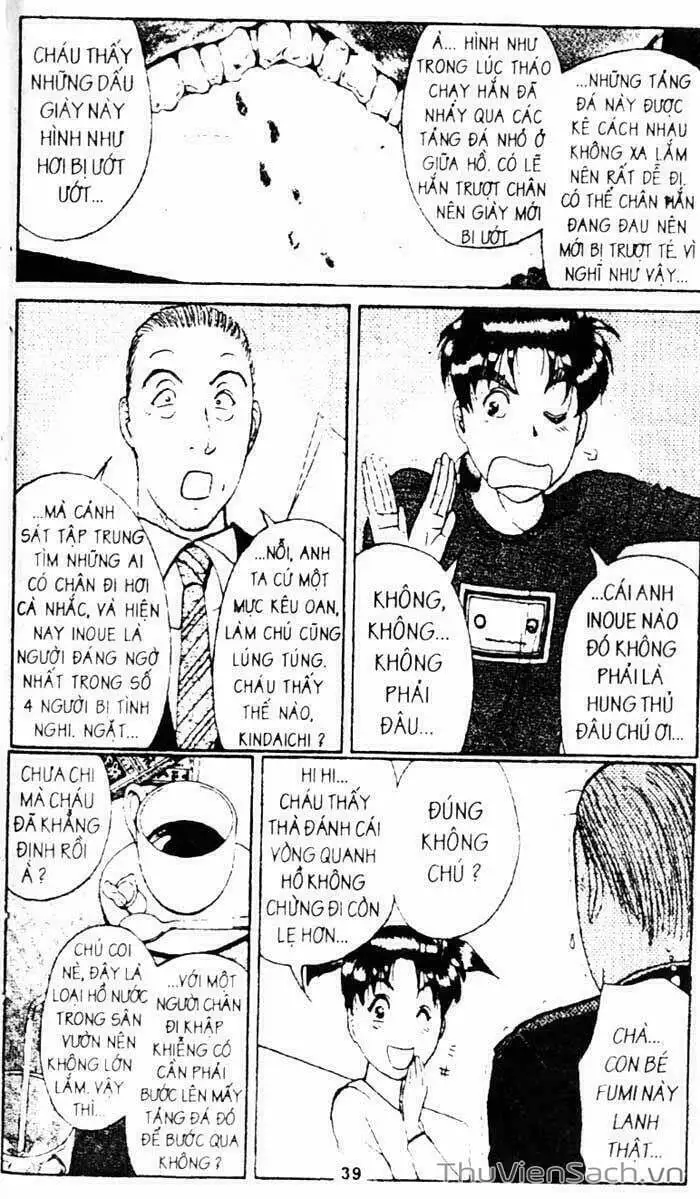 Truyện Tranh Thám Tử Kindaichi trang 4