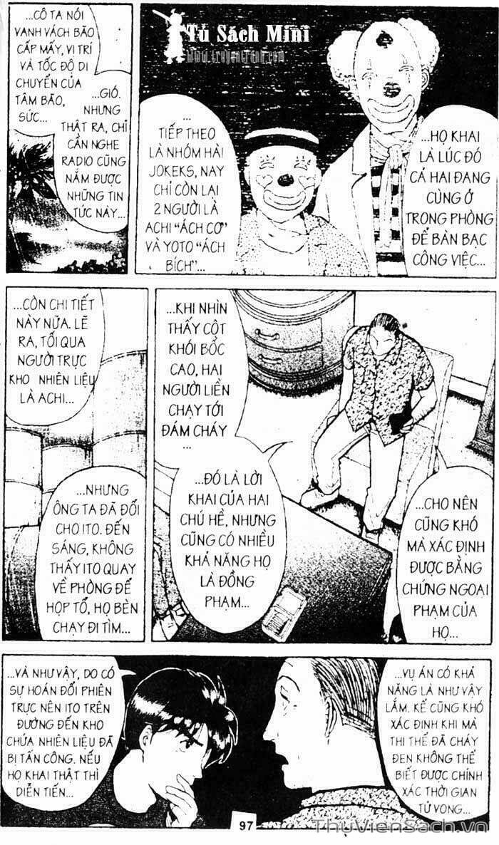 Truyện Tranh Thám Tử Kindaichi trang 4