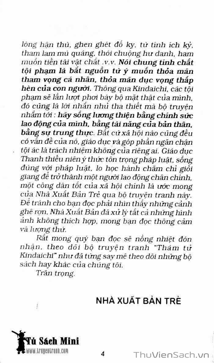 Truyện Tranh Thám Tử Kindaichi trang 4