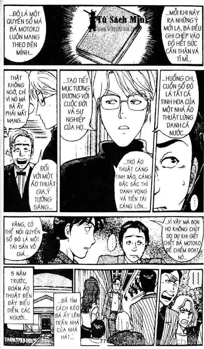 Truyện Tranh Thám Tử Kindaichi trang 4