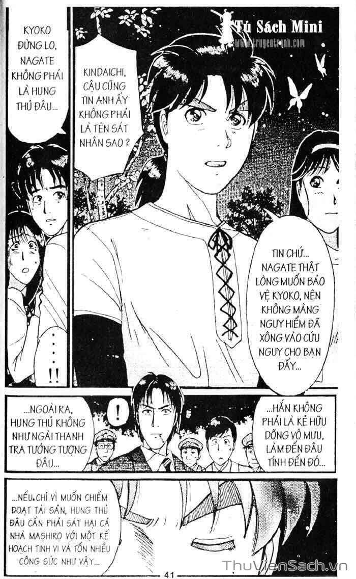 Truyện Tranh Thám Tử Kindaichi trang 4