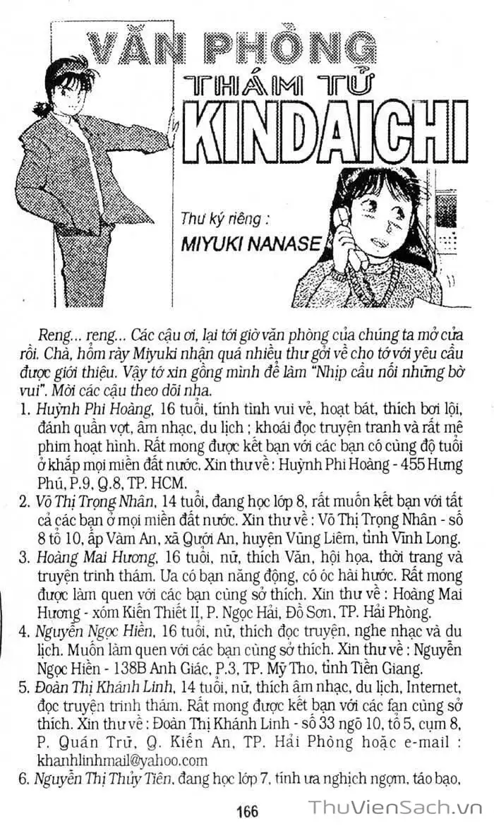 Truyện Tranh Thám Tử Kindaichi trang 4