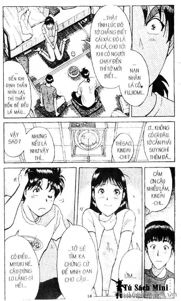 Truyện Tranh Thám Tử Kindaichi trang 4