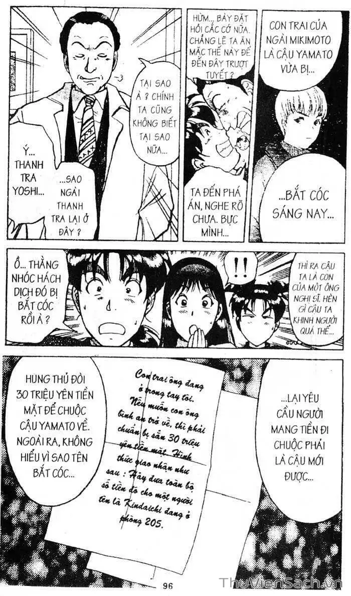 Truyện Tranh Thám Tử Kindaichi trang 4