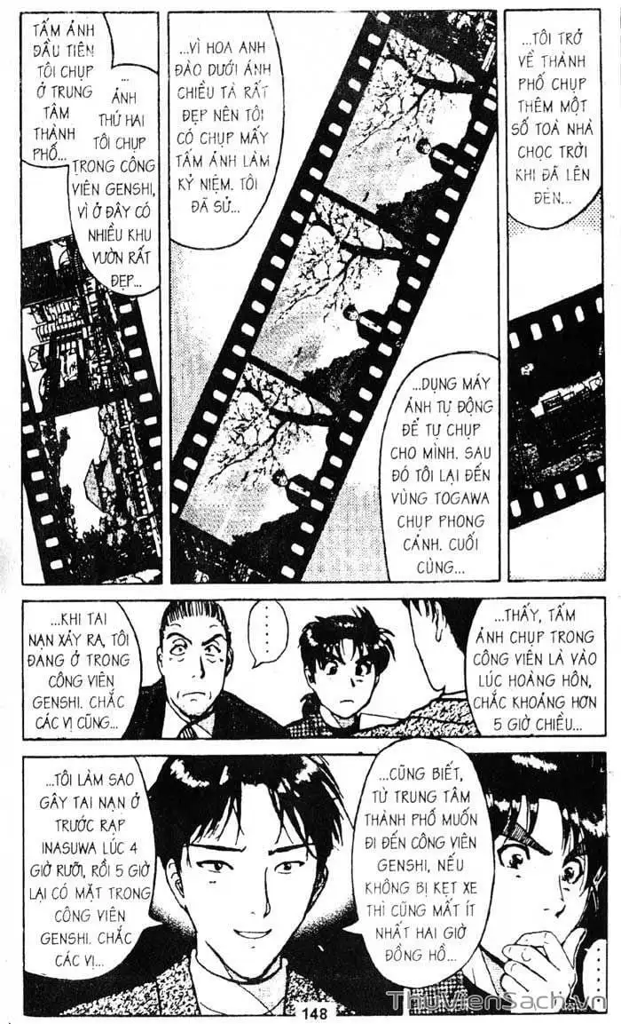 Truyện Tranh Thám Tử Kindaichi trang 4