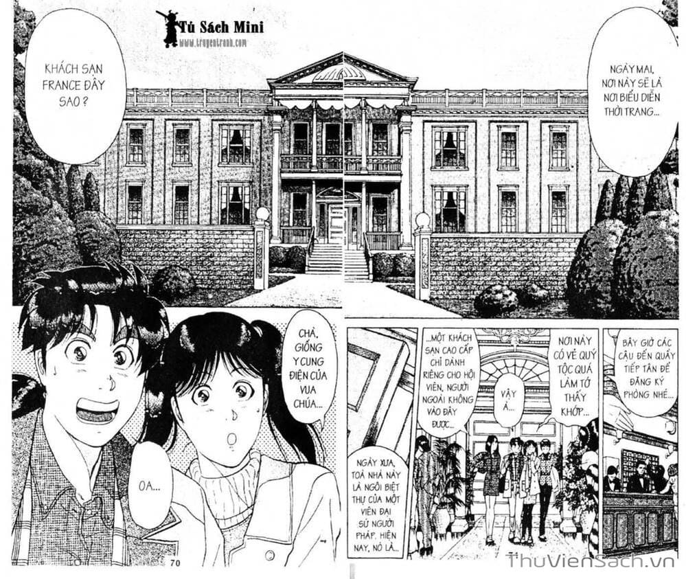 Truyện Tranh Thám Tử Kindaichi trang 4